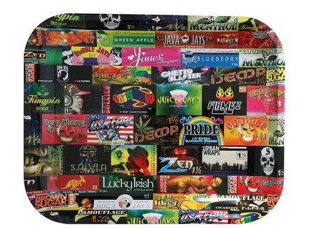 Raw Rolling Tray History - Medium 33cm x 27.5cm